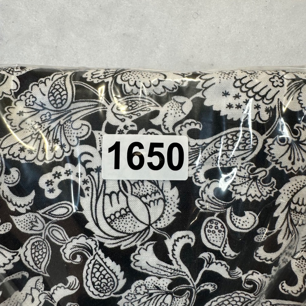 Talbots Maxi Skirt Women 8 Black White Floral Paisley Linen Blend Boho Coastal - Picture 10 of 10